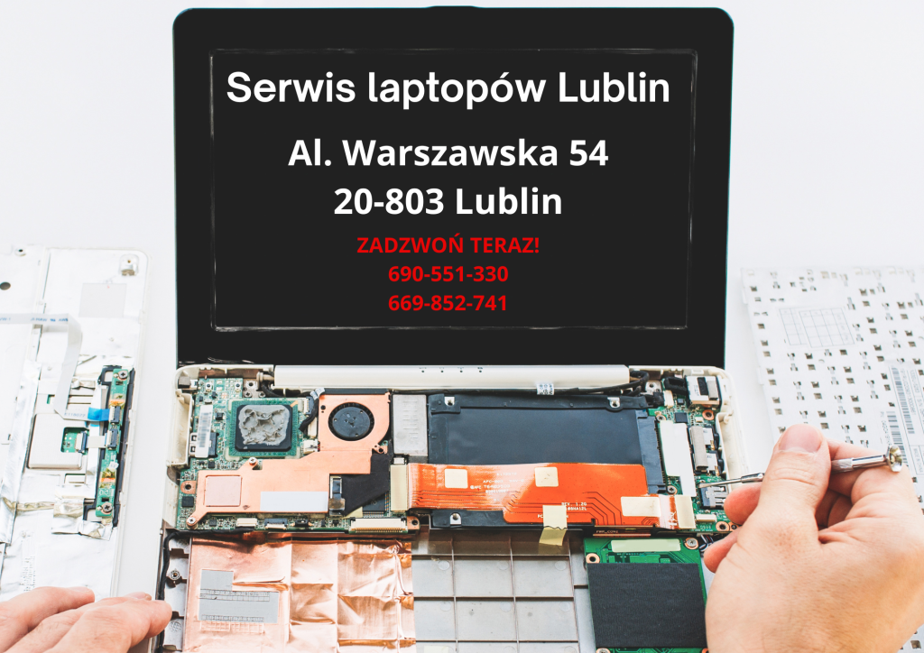 Serwis laptopów Lublin Asus Dell toshiba, Apple, Macbook, Acer